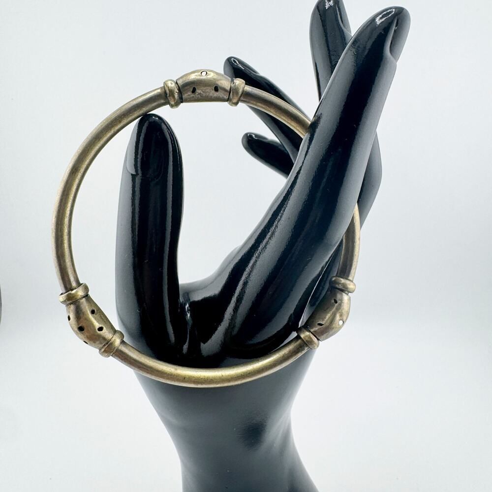 Antique Victorian Bangle Etruscan Revival Tiger Bracelet Timeless Elegance